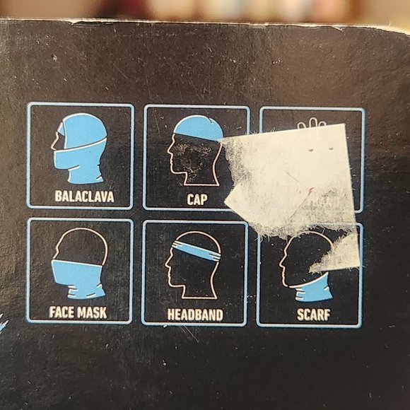 NWT Gorilla Grip 6 in 1 Face Mask - Picture 4 of 5